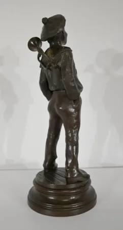 BRONZESTATUETTE von J. ROUSSEAU