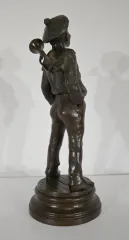 STATUETTA IN BRONZO di J. ROUSSEAU