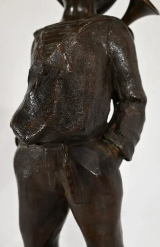 ESTATUILLA DE BRONCE de J. ROUSSEAU