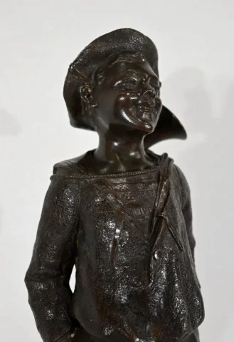 ESTATUILLA DE BRONCE de J. ROUSSEAU