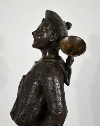 ESTATUILLA DE BRONCE de J. ROUSSEAU