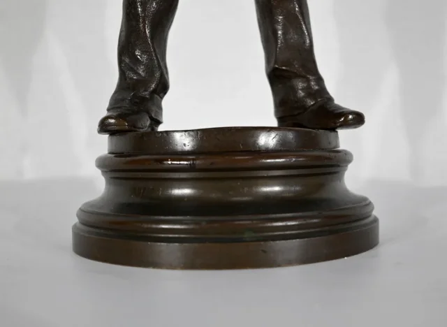 ESTATUILLA DE BRONCE de J. ROUSSEAU