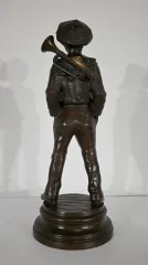 STATUETTA IN BRONZO di J. ROUSSEAU