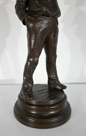 BRONZESTATUETTE von J. ROUSSEAU