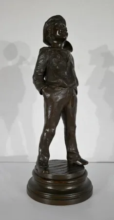 BRONZESTATUETTE von J. ROUSSEAU