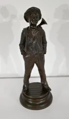 BRONZESTATUETTE von J. ROUSSEAU