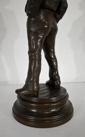 ESTATUILLA DE BRONCE de J. ROUSSEAU