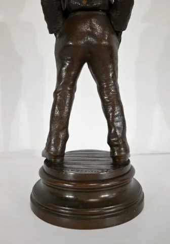 ESTATUILLA DE BRONCE de J. ROUSSEAU