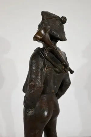 BRONZESTATUETTE von J. ROUSSEAU