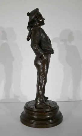 BRONZESTATUETTE von J. ROUSSEAU