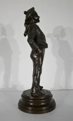 STATUETTA IN BRONZO di J. ROUSSEAU