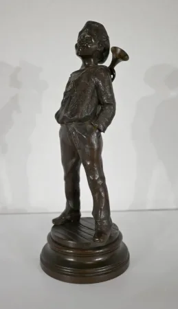 BRONZESTATUETTE von J. ROUSSEAU