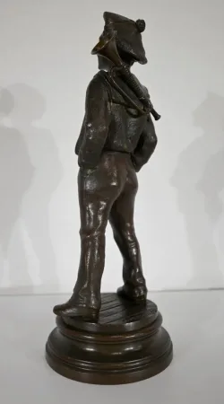 BRONZESTATUETTE von J. ROUSSEAU