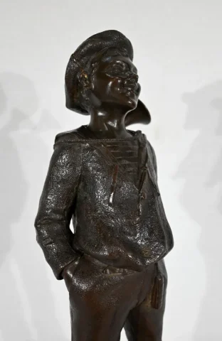 ESTATUILLA DE BRONCE de J. ROUSSEAU