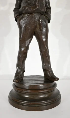 ESTATUILLA DE BRONCE de J. ROUSSEAU