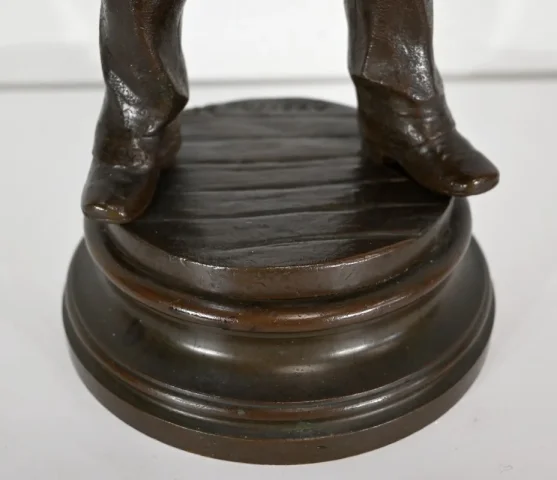 ESTATUILLA DE BRONCE de J. ROUSSEAU