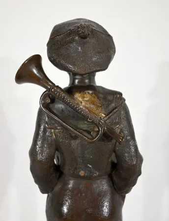 BRONZESTATUETTE von J. ROUSSEAU