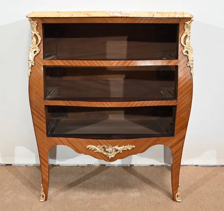 LOUIS XV  STYLE CHEST OF DRAWERS