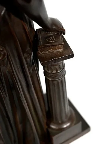 Bronze « Femme à l’Antique» d'E. Bouret – XIXe