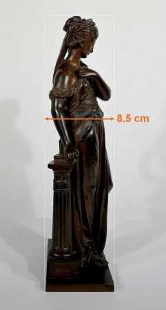 BRONZESTATUETTE von E. BOURET