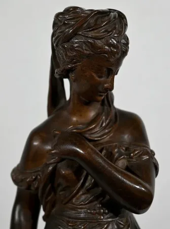 BRONZESTATUETTE von E. BOURET