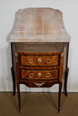 FRENCH TRANSITION STYLE CHEST OF DRAWERS