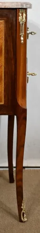 FRENCH TRANSITION STYLE CHEST OF DRAWERS