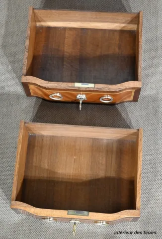 FRENCH TRANSITION STYLE CHEST OF DRAWERS