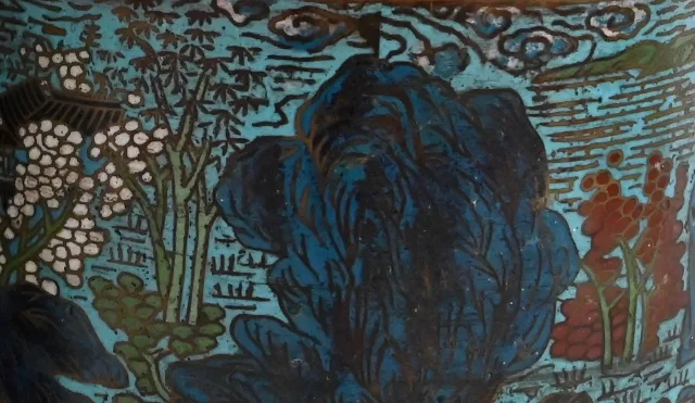 Paire de Vases en Émaux Cloisonnés, Japon – 2ème Partie XIXe