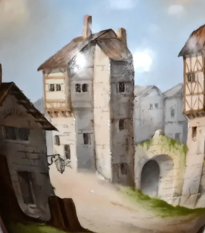 PAAR PORSELEIN DE PARIS VAZEN
