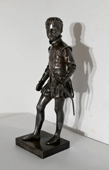 BRONZE VON HENRI IV. nach BOSIO