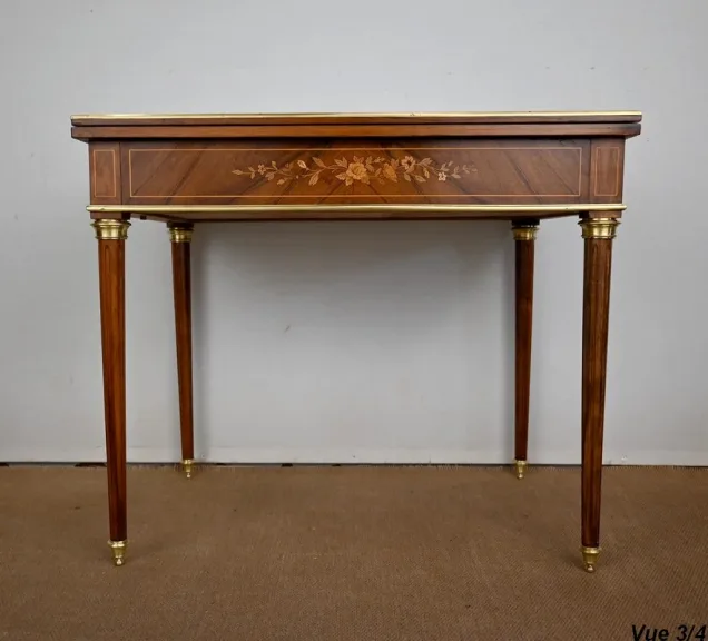 KARTENTISCH IM LOUIS XVI-STIL