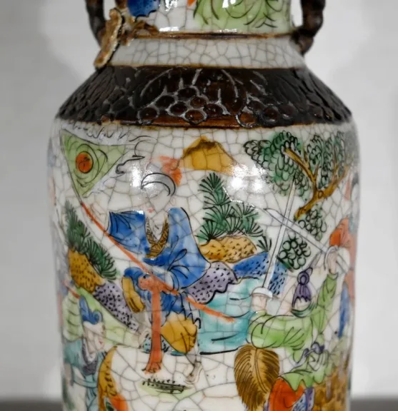 CHINESISCHE CRACKLEWARE-VASE