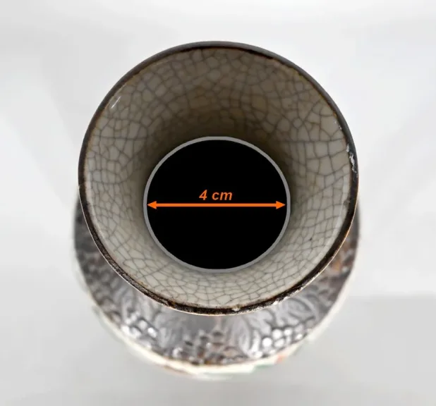 CHINESISCHE CRACKLEWARE-VASE