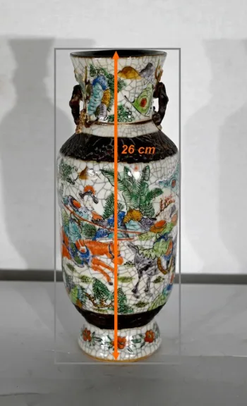 CHINESISCHE CRACKLEWARE-VASE