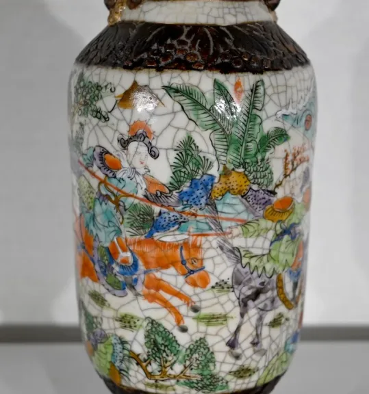 CHINESISCHE CRACKLEWARE-VASE