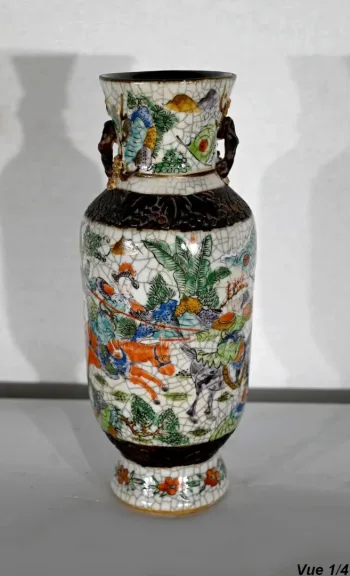 CHINESISCHE CRACKLEWARE-VASE