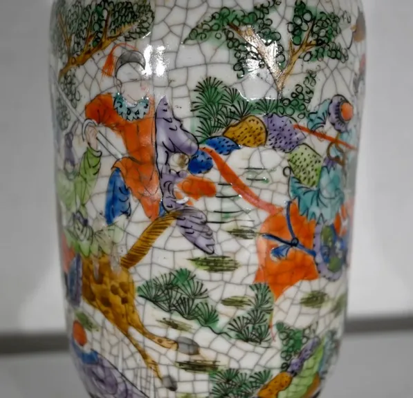 CHINESISCHE CRACKLEWARE-VASE