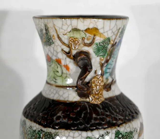 CHINESISCHE CRACKLEWARE-VASE