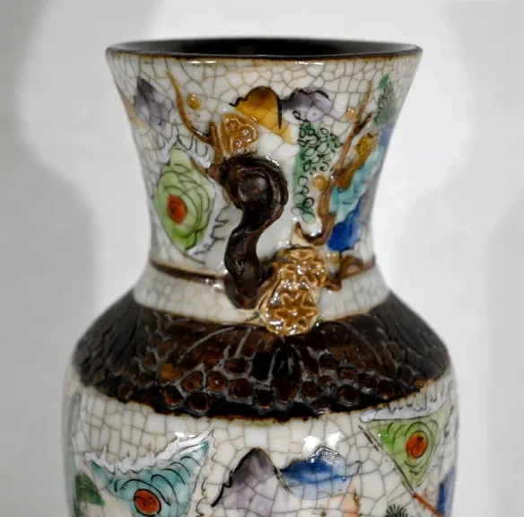 CHINESISCHE CRACKLEWARE-VASE