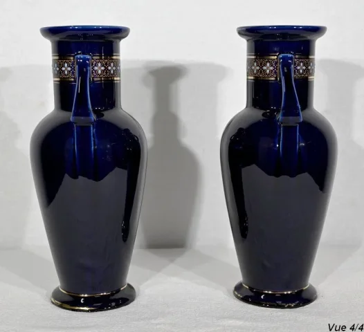 PAAR FAIENCE VAZEN