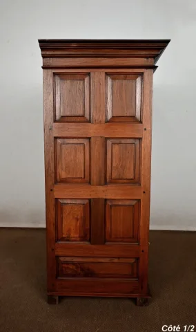 Petite Armoire à Épices en Teck de Pondichéry – Fin XIXe