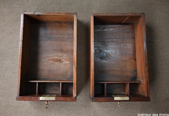 Petite Armoire à Épices en Teck de Pondichéry – Fin XIXe
