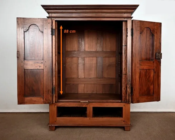 Petite Armoire à Épices en Teck de Pondichéry – Fin XIXe