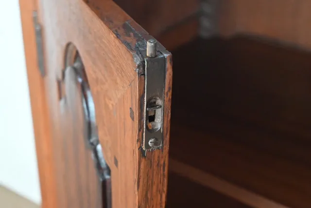 Petite Armoire à Épices en Teck de Pondichéry – Fin XIXe