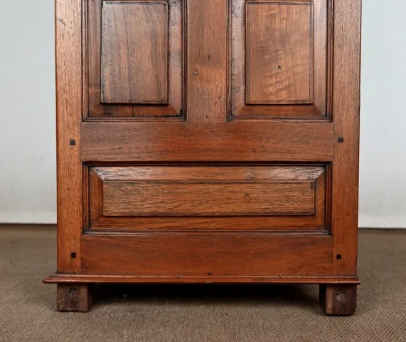 Petite Armoire à Épices en Teck de Pondichéry – Fin XIXe
