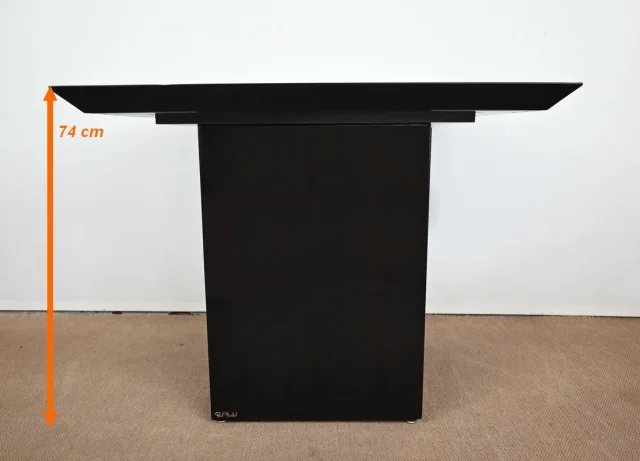Ensemble Table de Jeux, Échiquier et Paire de Chaises Paul Michel - 1970