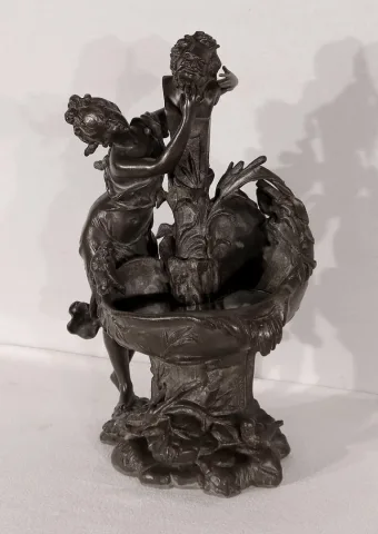 PEWTER SCULPTURE by G. VAN DE VOORDE