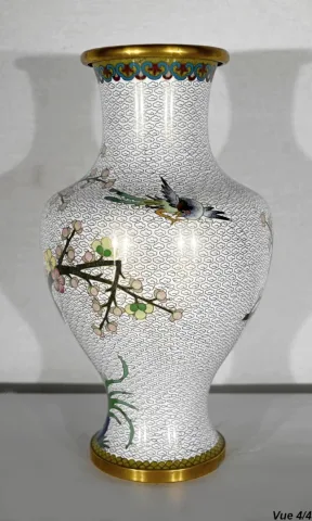 Vase en Émail Cloisonné – XXe