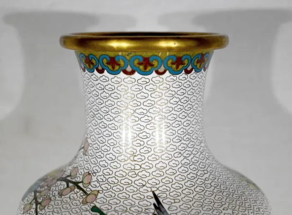 CLOISONNE ENAMEL VASE